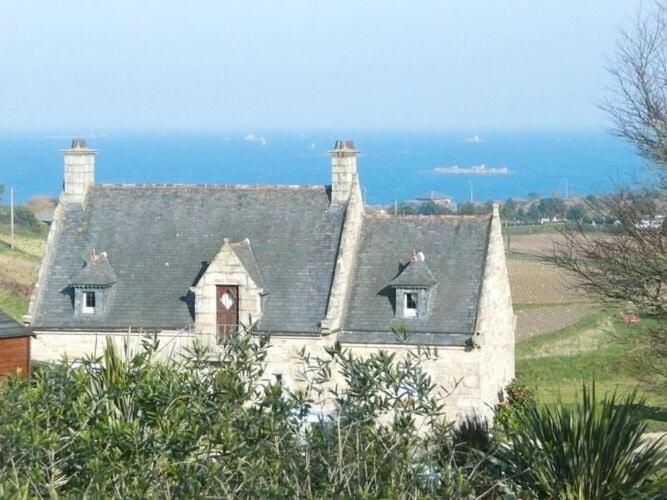 Breton Granite Stone House With Fantastic Sea Views Villa Saint-Pol-de-Léon Exteriör bild