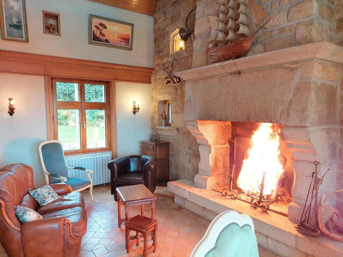 Breton Granite Stone House With Fantastic Sea Views Villa Saint-Pol-de-Léon Exteriör bild