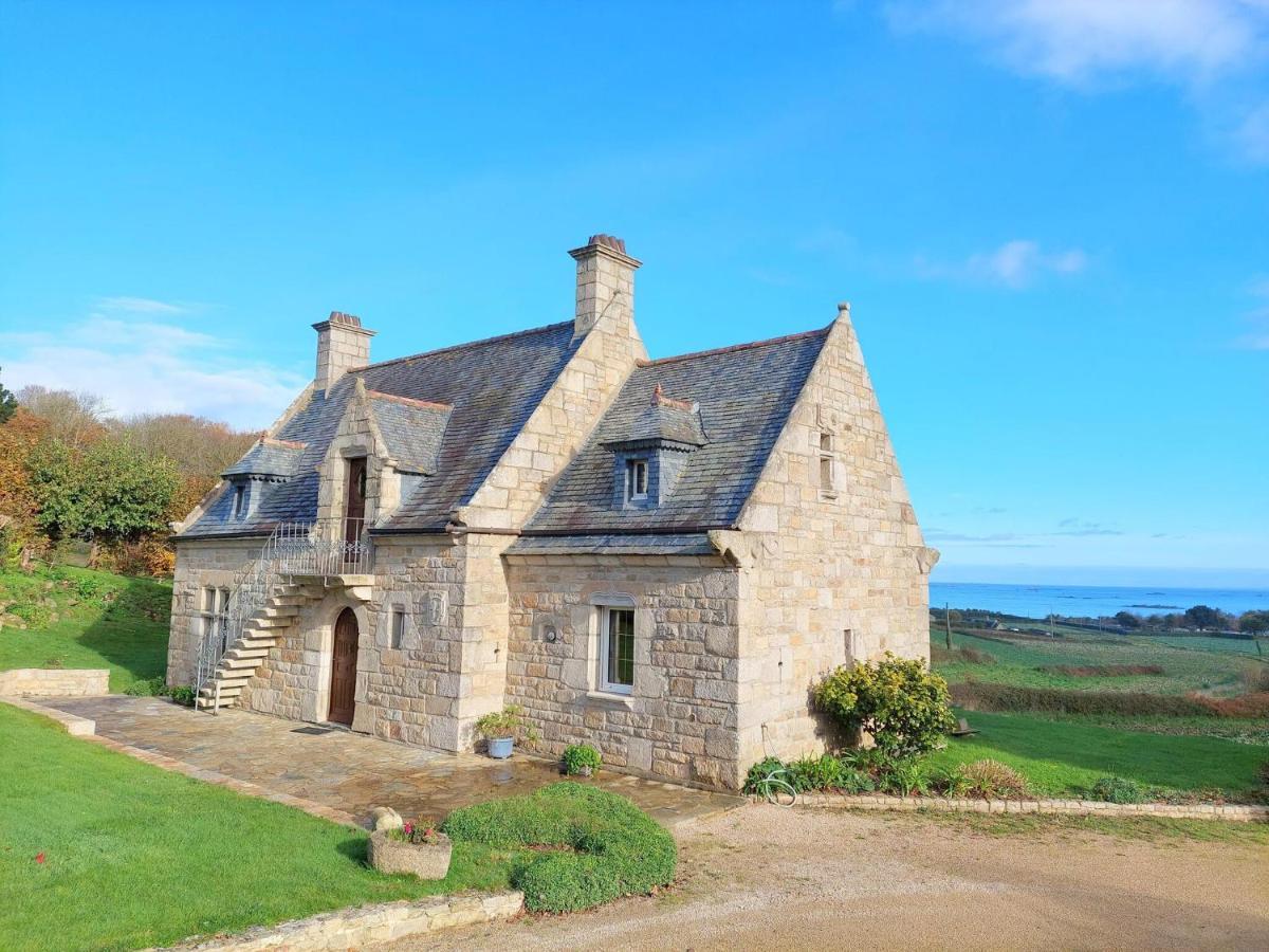 Breton Granite Stone House With Fantastic Sea Views Villa Saint-Pol-de-Léon Exteriör bild