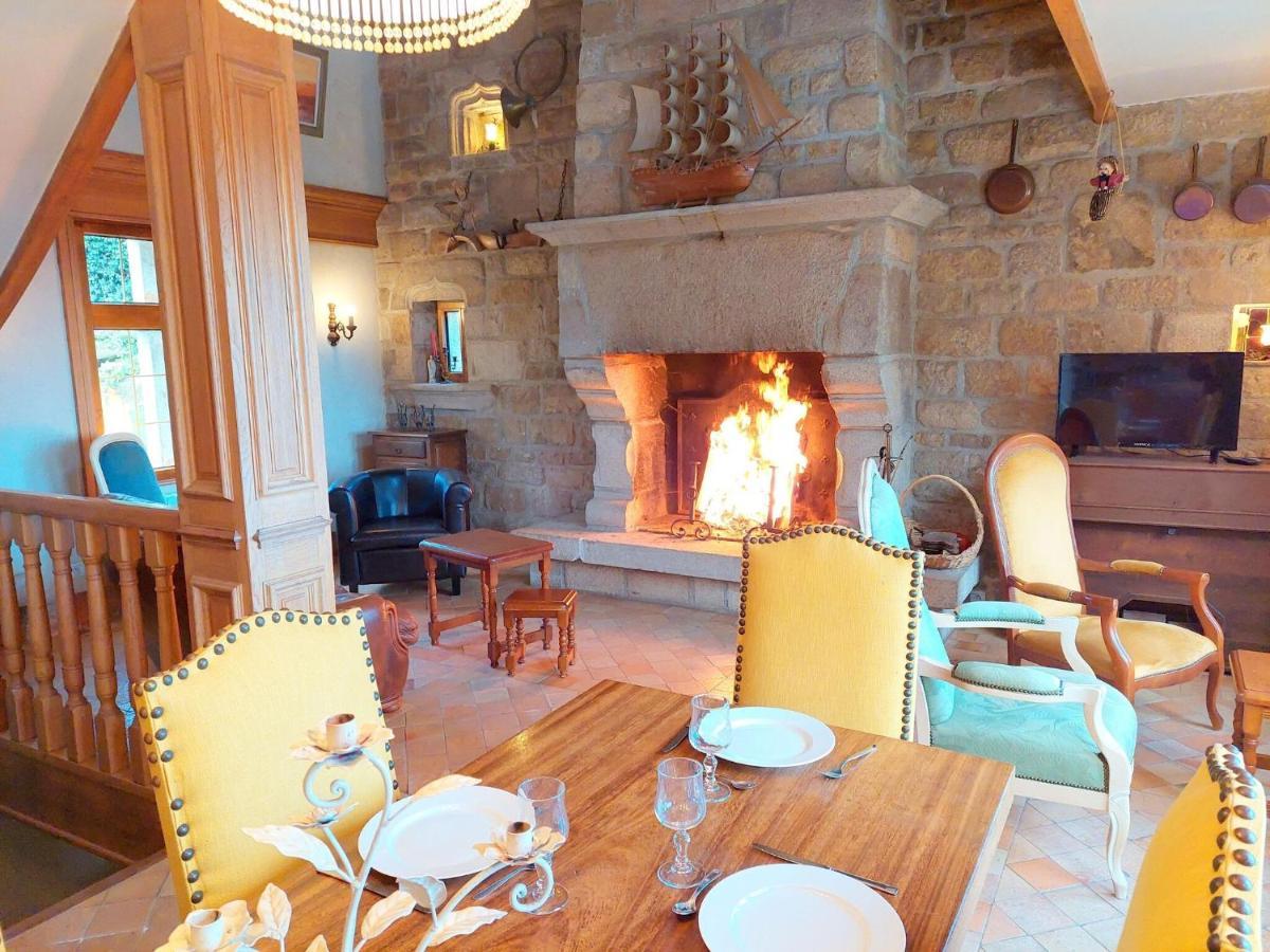 Breton Granite Stone House With Fantastic Sea Views Villa Saint-Pol-de-Léon Exteriör bild