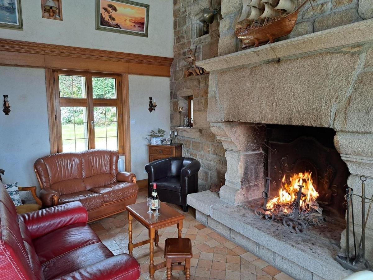 Breton Granite Stone House With Fantastic Sea Views Villa Saint-Pol-de-Léon Exteriör bild