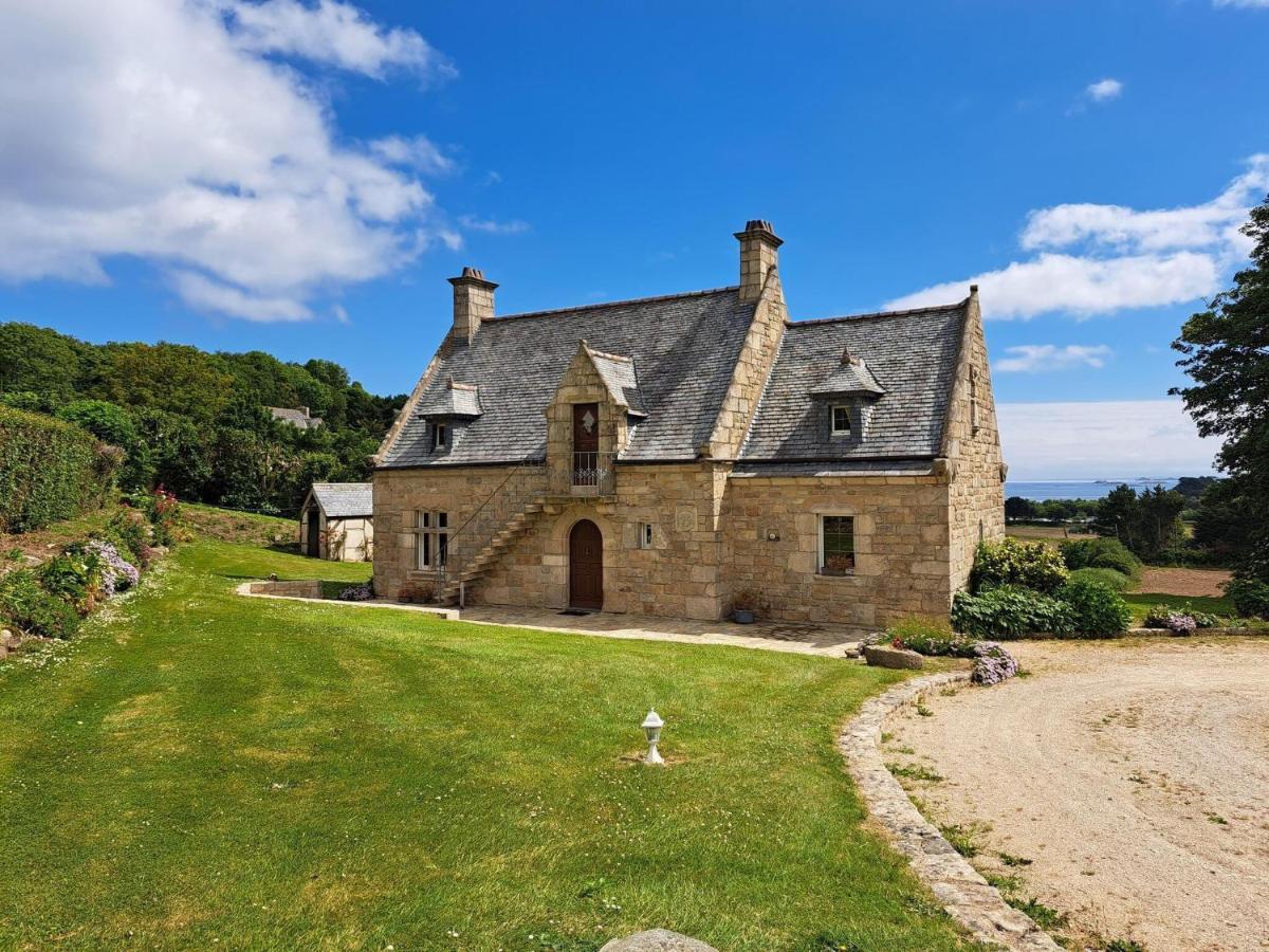 Breton Granite Stone House With Fantastic Sea Views Villa Saint-Pol-de-Léon Exteriör bild