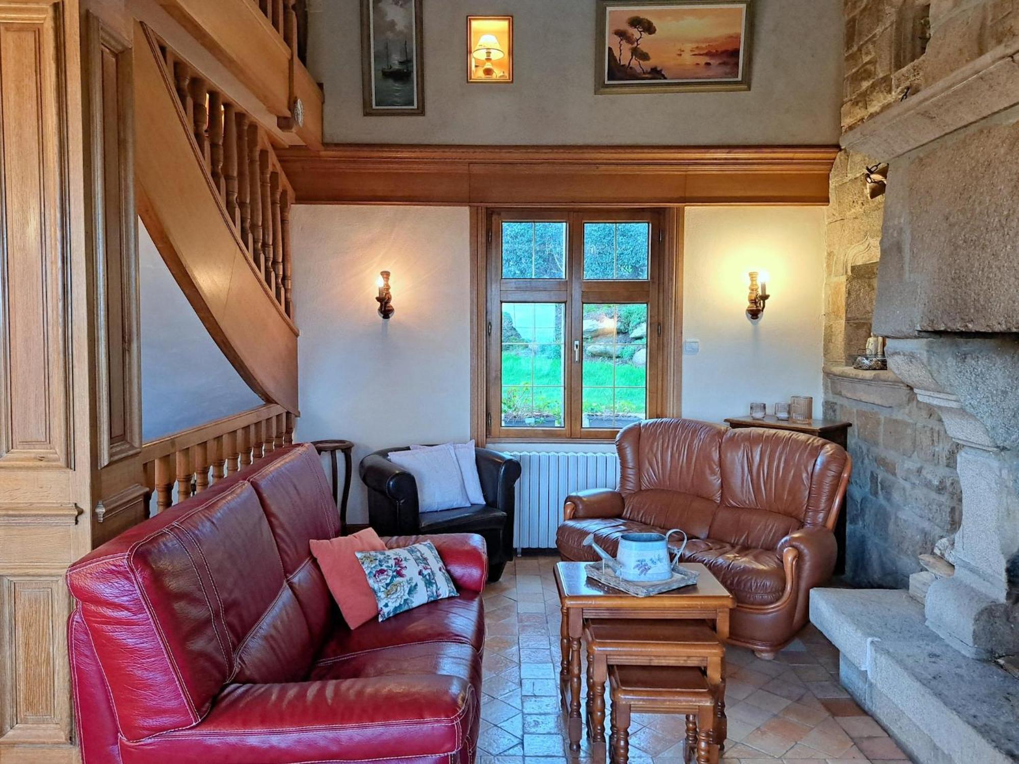 Breton Granite Stone House With Fantastic Sea Views Villa Saint-Pol-de-Léon Exteriör bild